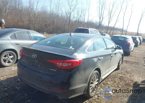 2015 Hyundai Sonata Limited z USA, uszkodzony, nr VIN 5NPE34AF5FH116751